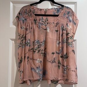 Joie Silk Floral Blouse